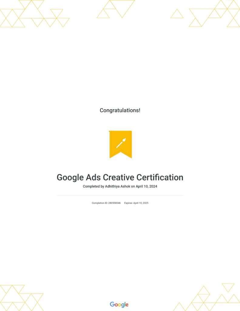 Google Ads Creative Certification _ Google-images-1